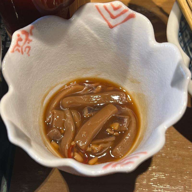 烏賊三升漬け(冬朝膳)(秋の宮温泉郷 湯けむりの宿 稲住温泉)