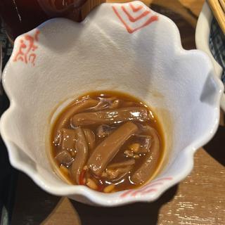 烏賊三升漬け(冬朝膳)(秋の宮温泉郷 湯けむりの宿 稲住温泉)