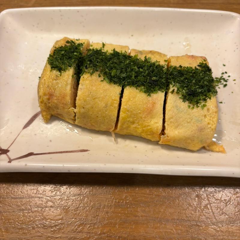 ねぎ紅生姜だし巻き(札幌ザンギ本舗)