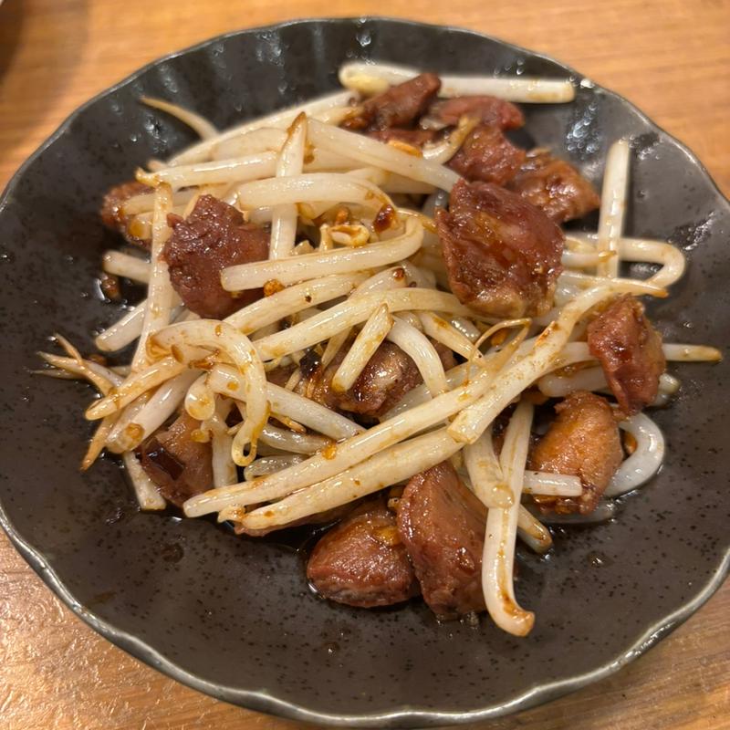 にんにく鶏もやし炒め(札幌ザンギ本舗)