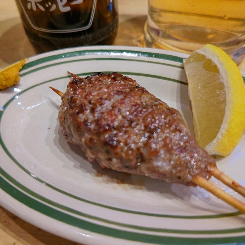 ナンコツ入り豚つくね(チャコールスタンド野毛)