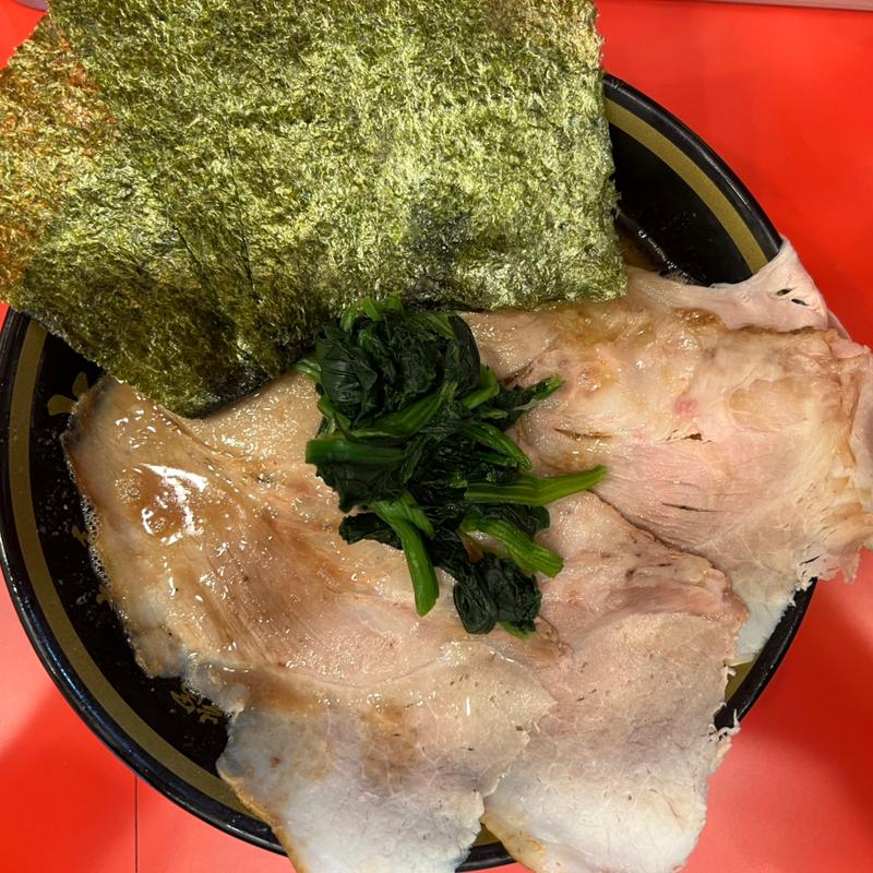 のり玉ラーメン（並）(大輝家直系家系ラーメン大総家)