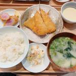 アジフライ定食