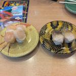 生ほたてと生ホッキ