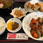 おすすめ定食C(たらいうどん 喜多八)