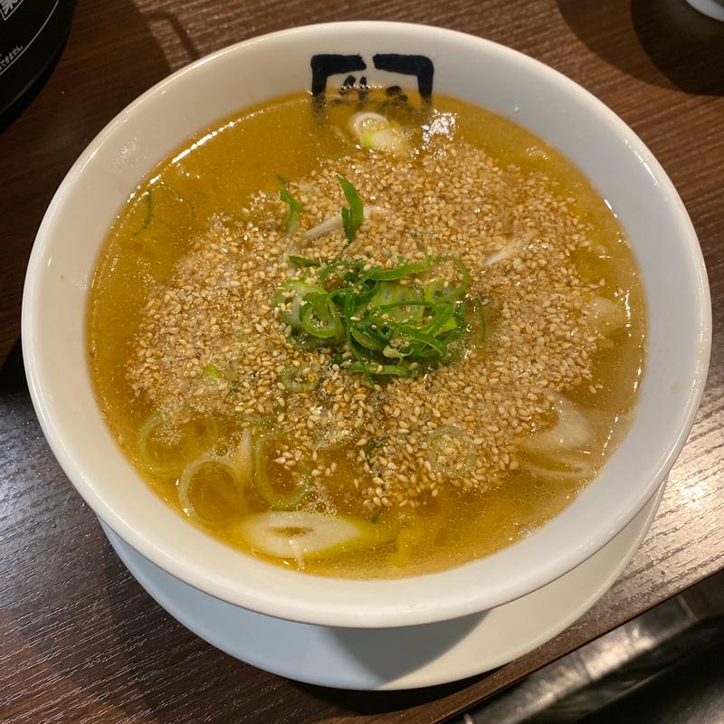 ごまねぎ塩ラーメン レギュラー(牛角 津島店)
