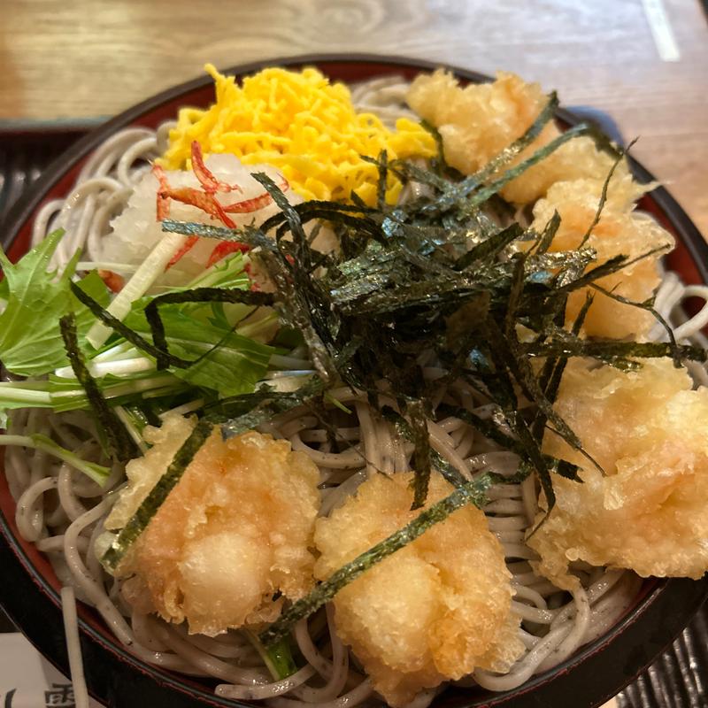 海老おろし蕎麦(そばとお酒　八雲 さっぽろ地下街オーロラタウン店)