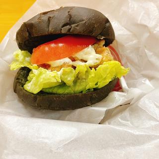 能登島バーガー黒