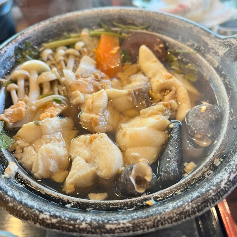 えどや御膳冬季限定あんこう鍋(筑波山　江戸屋 )