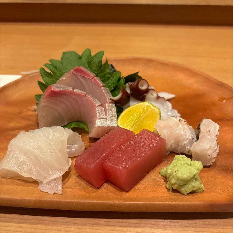 刺身盛り合わせ(寿し 豊永)