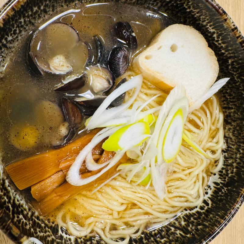 淡麗しじみ塩ラーメン(龍麺)