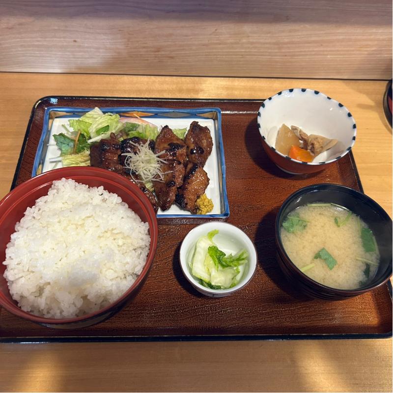 豚レバーてり焼き定食(うお作 )