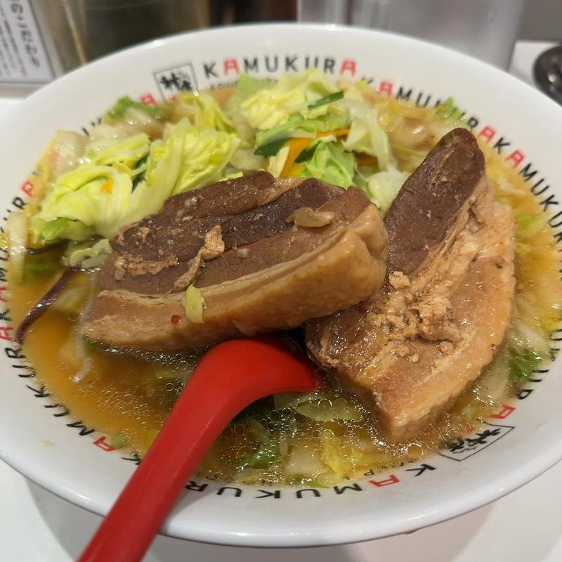 ド満福デッ角煮ラーメン(どうとんぼり神座 新宿店)