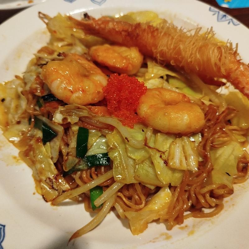 海老だし焼きそば(バーミヤン 篠崎駅前店)