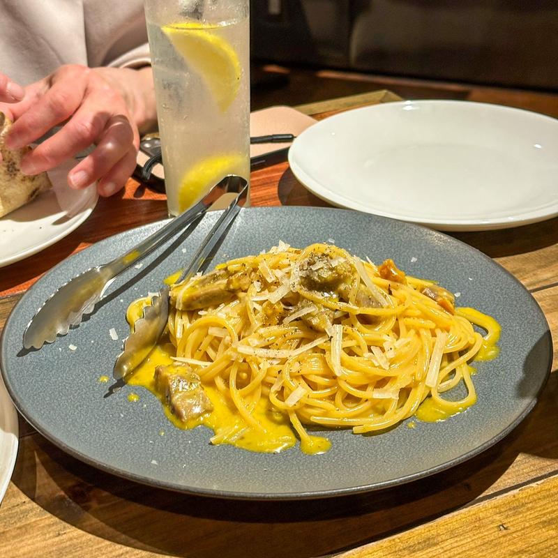 ポルチェッタ カルボナーラ(Pizzeria Bar Ariccia)