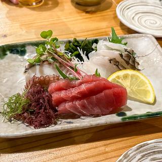 お刺身3点盛り(北谷殿内)