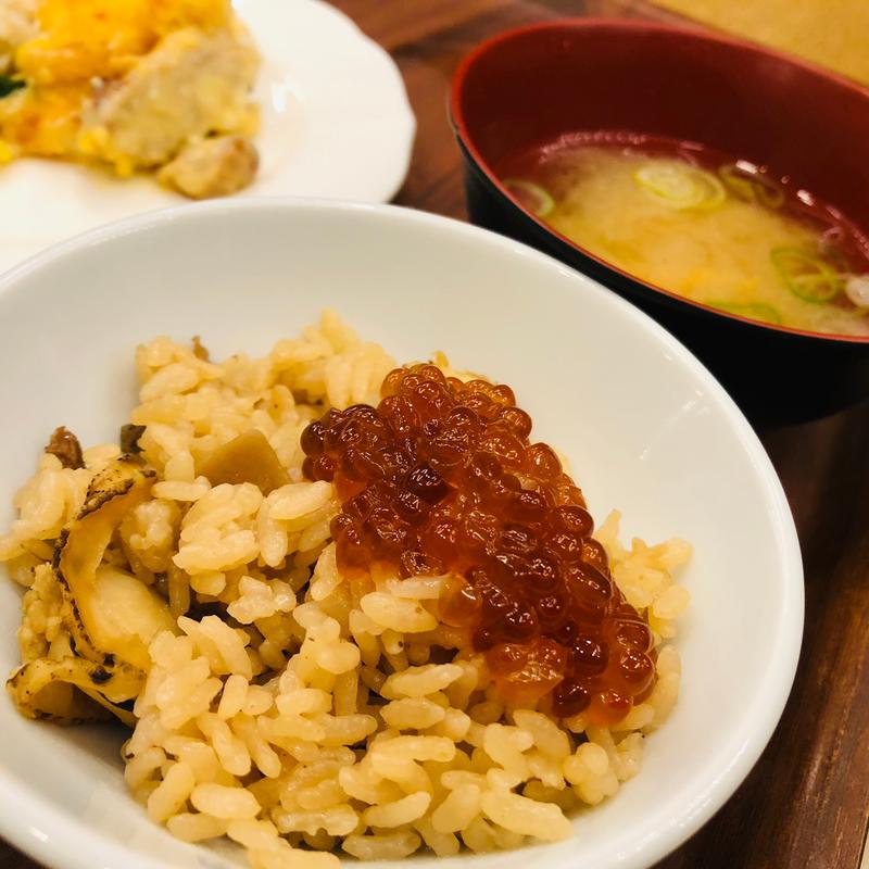 帆立稚貝の炊き込みごはん(大江本家 )