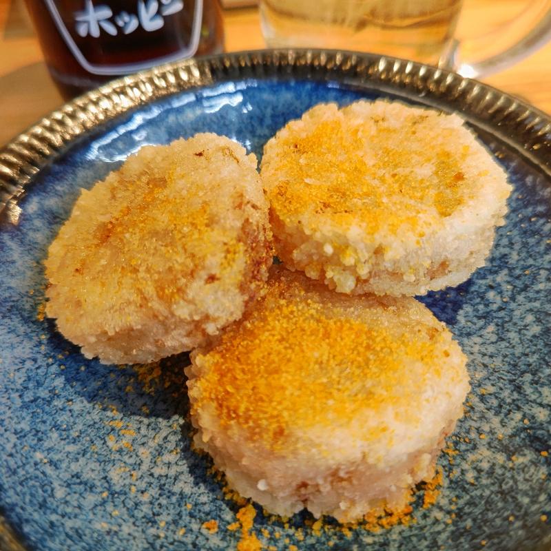 カラスミ大根の唐揚げ(焼売のジョー野毛店)