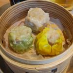 焼売3種盛り(焼売のジョー野毛店)