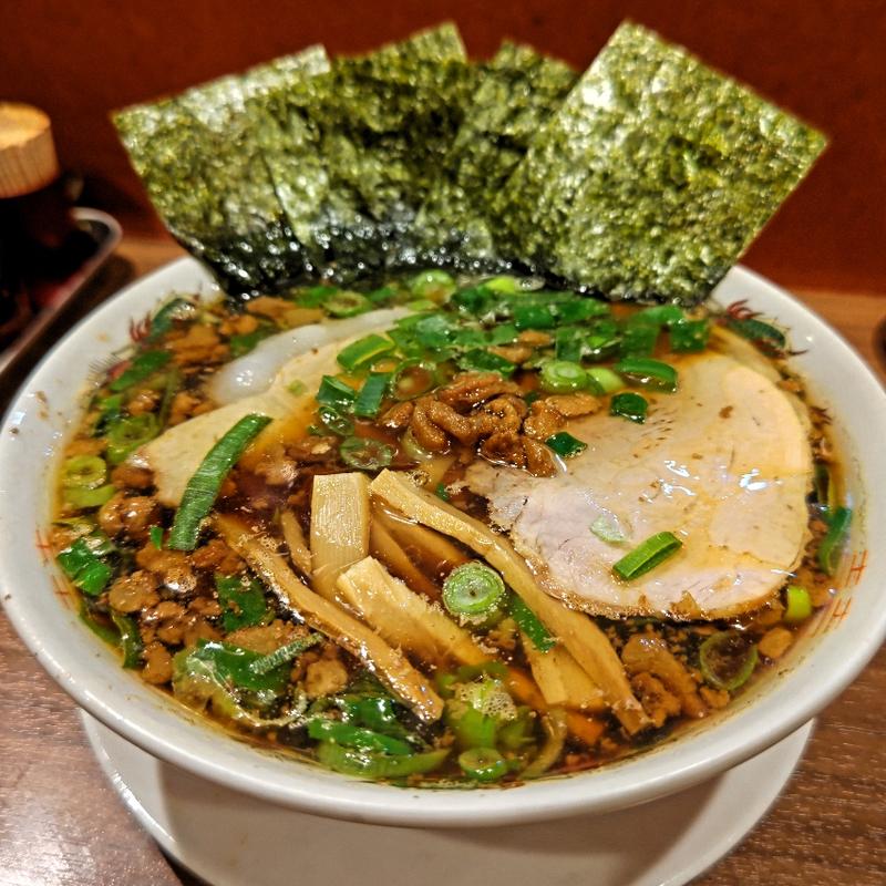 中華そば＋海苔(麺や 太華(たいか)横浜橋店)