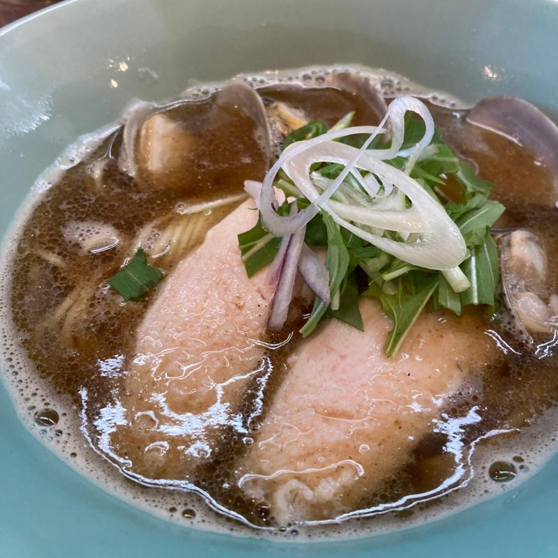 貝(鶏胸肉＋あさり)(中華そば つの井)