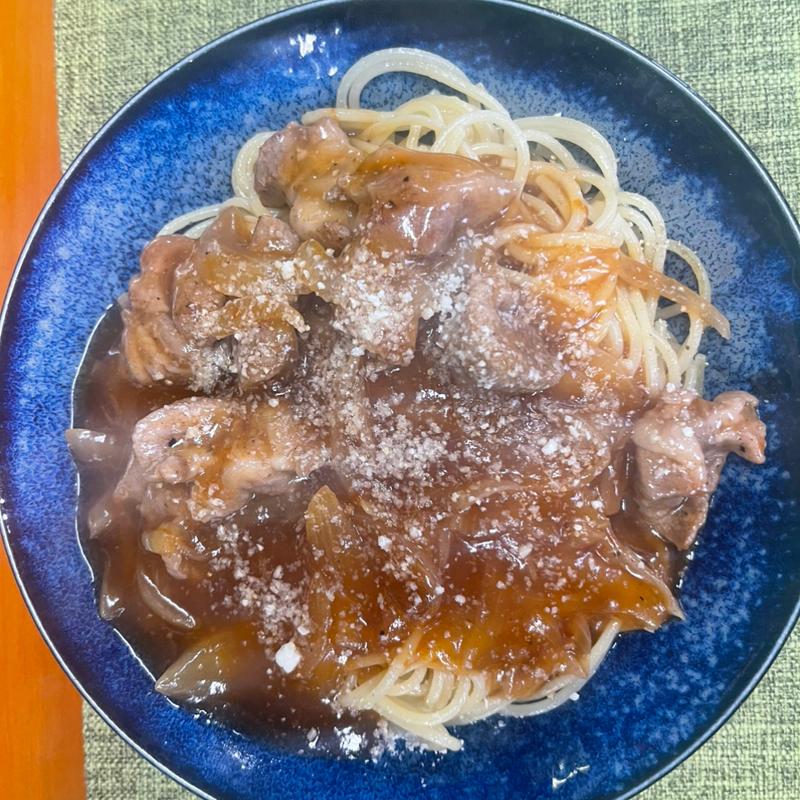 あんかけパスタ(大衆食堂 宅配弁当 歌声喫茶 ひばりとあきら)