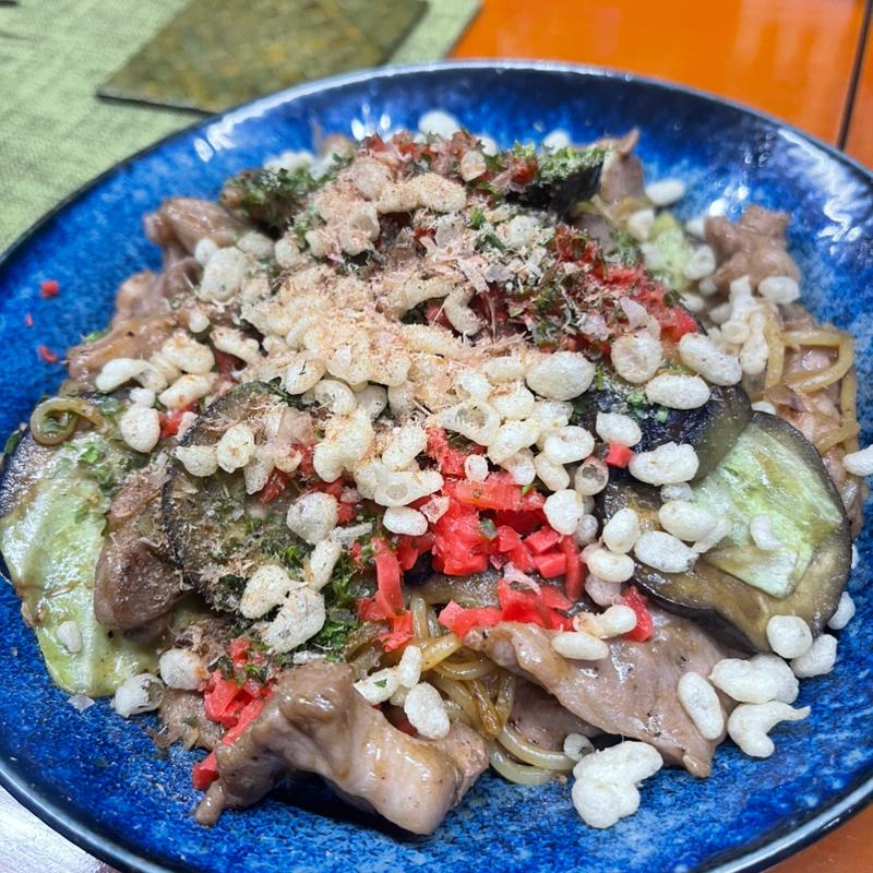 焼きそば(大衆食堂 宅配弁当 歌声喫茶 ひばりとあきら)