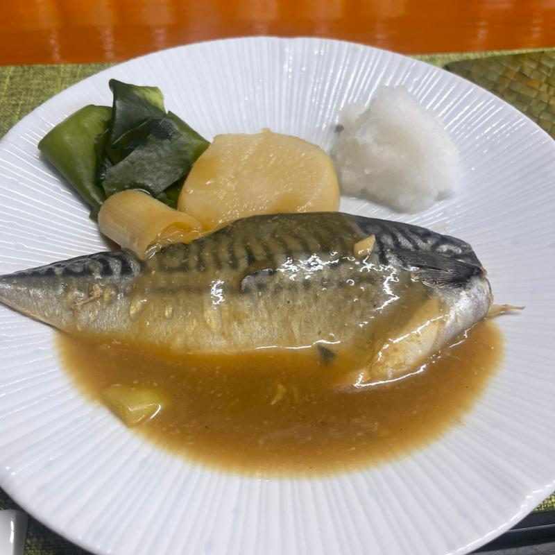さば味噌煮(大衆食堂 宅配弁当 歌声喫茶 ひばりとあきら)