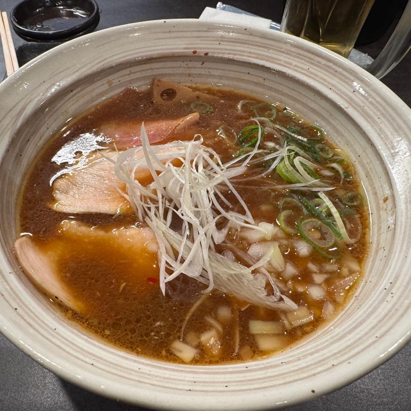 鶏味噌ラーメン(麺と酒と肴 人つなぎ)