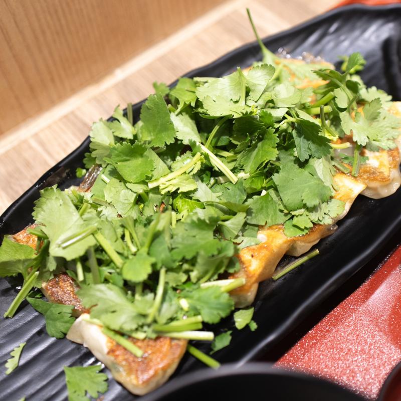 パクチー餃子(点天バル エキマルシェ新大阪店)