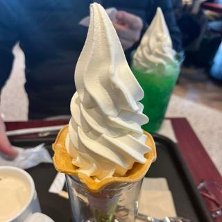 ソフトクリーム(カフェ・ベローチェ 池尻大橋店)