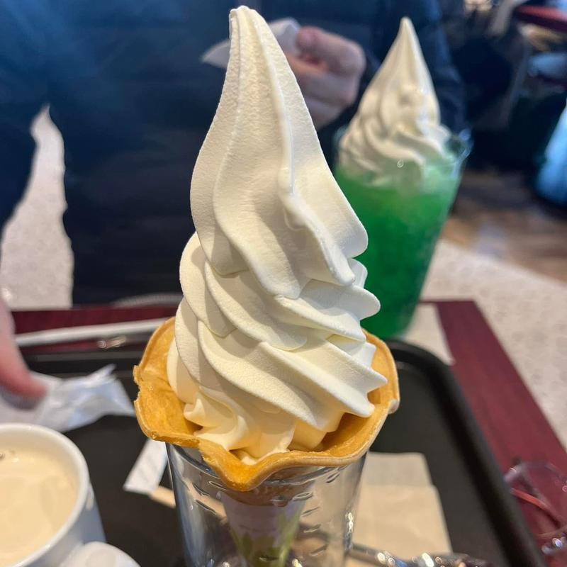 ソフトクリーム(カフェ・ベローチェ 池尻大橋店)