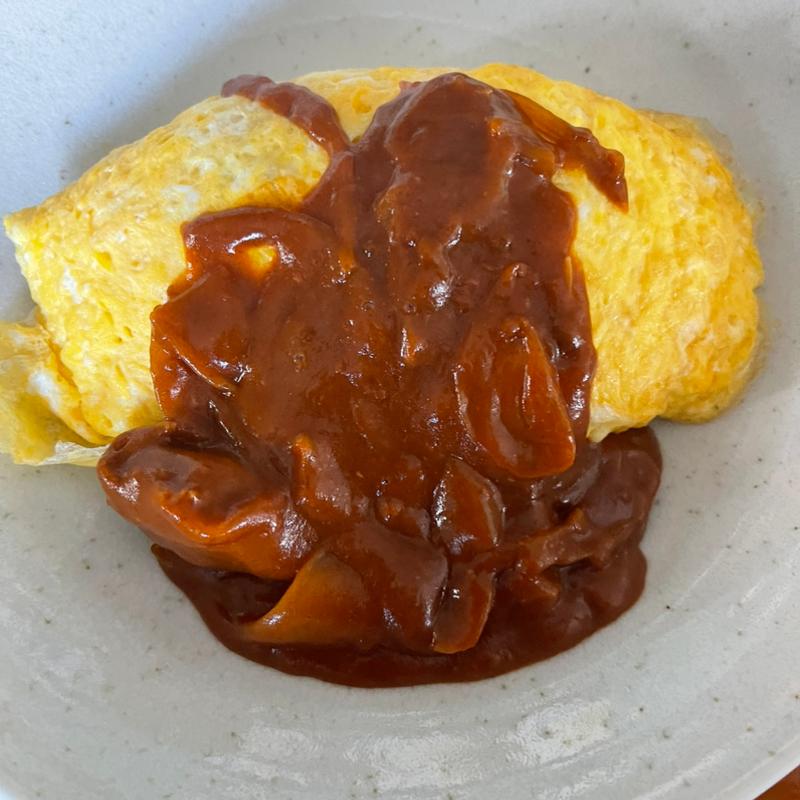 オムライス(大衆食堂 宅配弁当 歌声喫茶 ひばりとあきら)