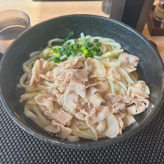 肉汁うどん（でか盛り）(自家製うどん　武吉志 （たけよし）)