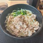 肉汁うどん（でか盛り）(自家製うどん　武吉志 （たけよし）)