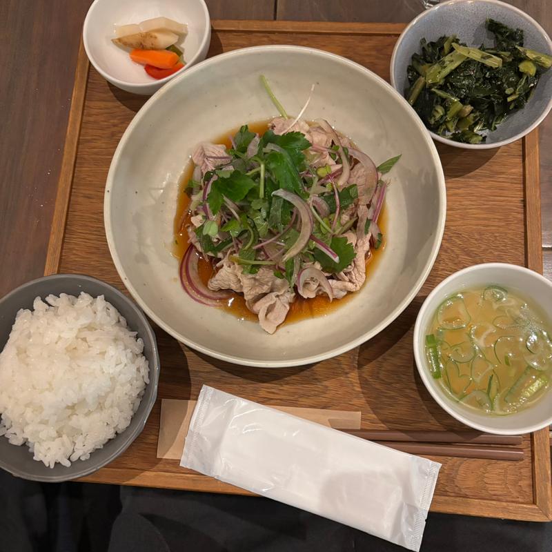 豚しゃぶセット(ル・キャレ フレンチデリ)