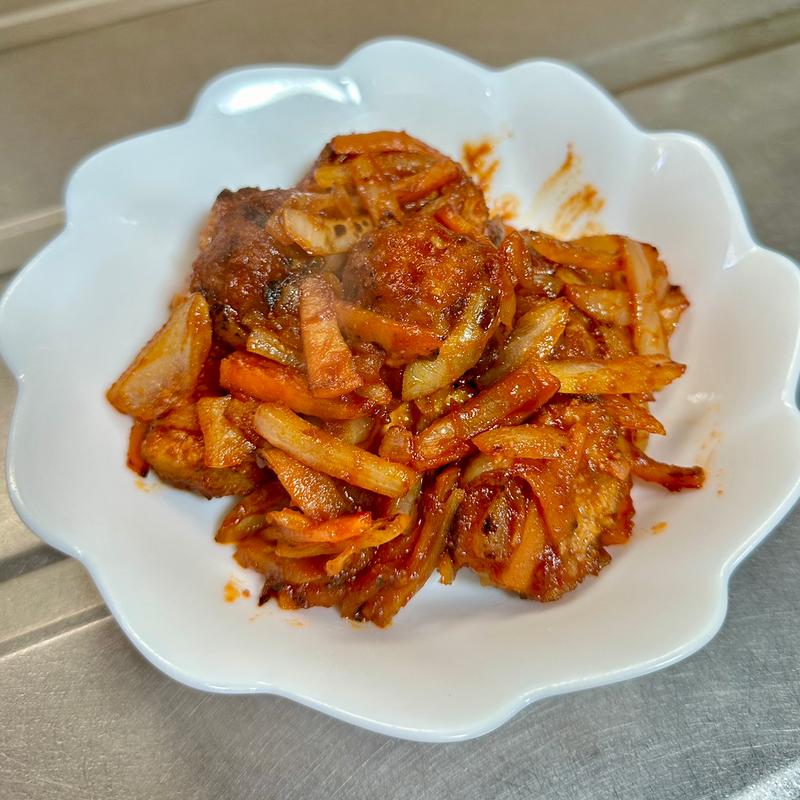 旨辛ケチャップ肉団子(ベルクス 東墨田店)