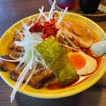 排骨麺味玉トッピング(中華麺 江川亭 新座店)