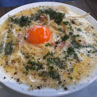 カルボナーラ(スパゲティ食堂 ズッパ 松戸本店)