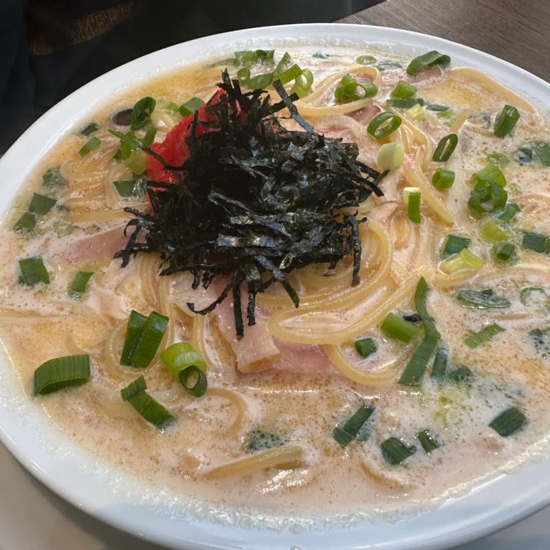 めんたいクリーム(スパゲティ食堂 ズッパ 松戸本店)