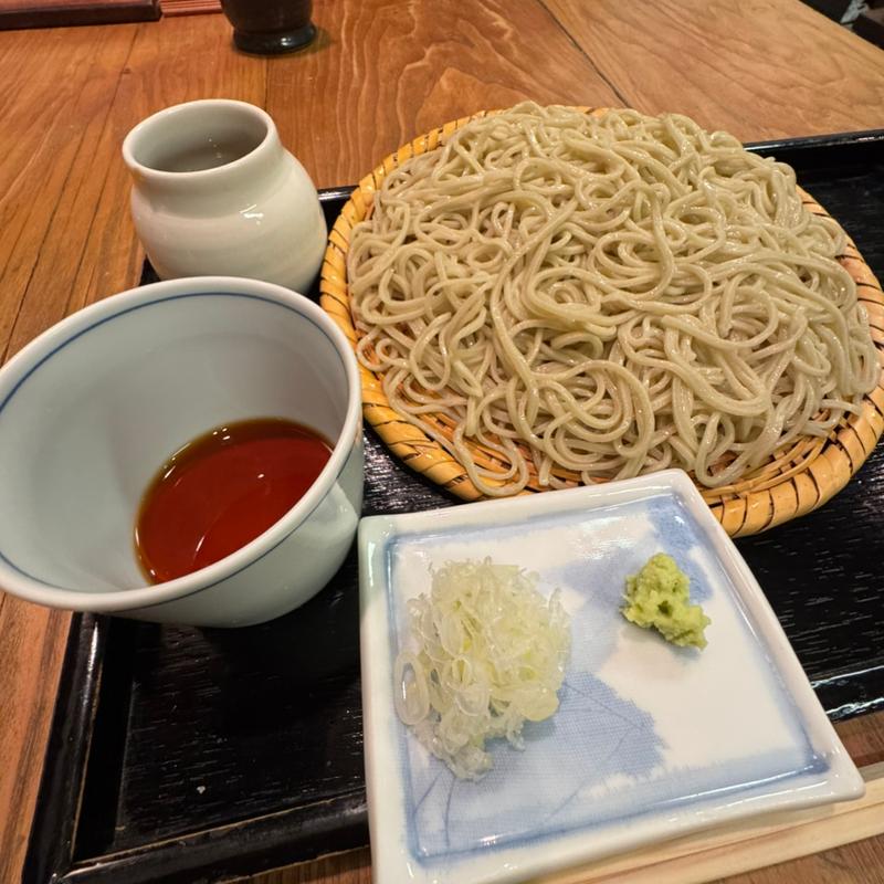 ざるそば(十割そば)(なにわ 翁)