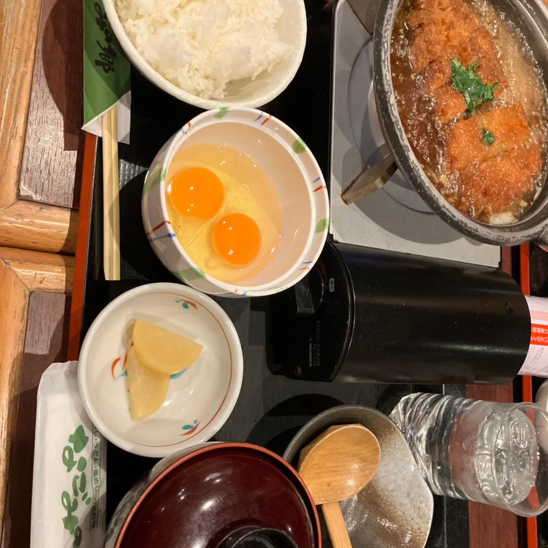 カツ鍋定食(なごみの郷 )