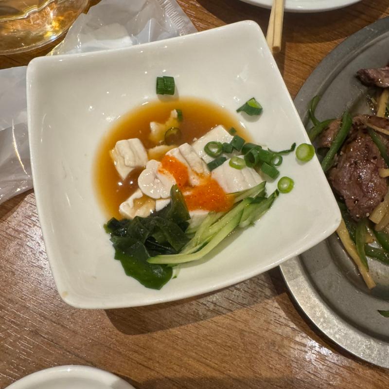 馬白子ポン酢(馬喰ろう赤羽)