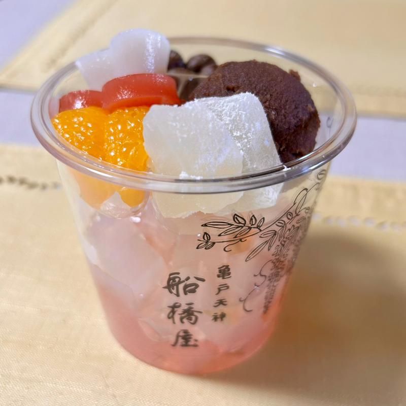 ショコラあんみつ(船橋屋 シャポー船橋店)