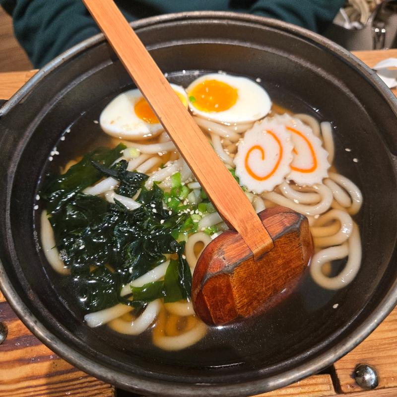 鍋焼うどん(勝博殿)