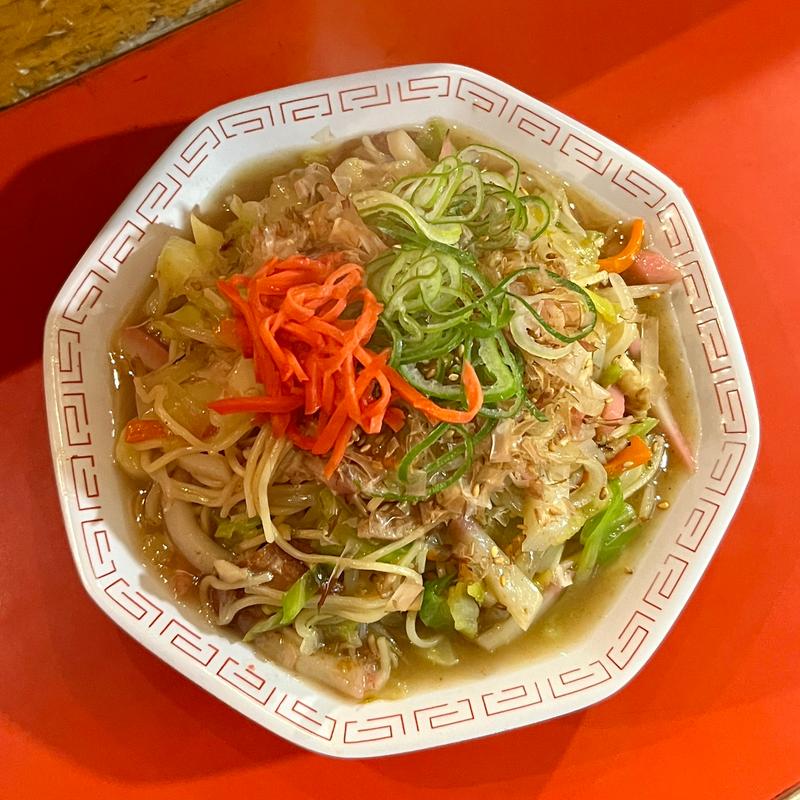 焼きラーメン(屋台のたまちゃん本館)