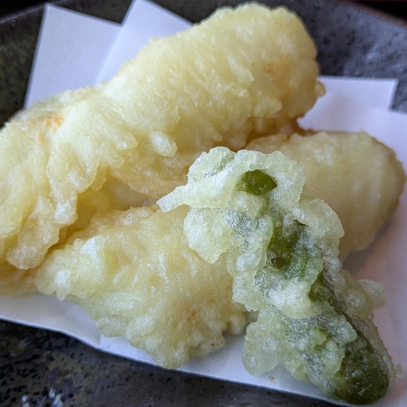 穴子の天婦羅(星空の中へ )