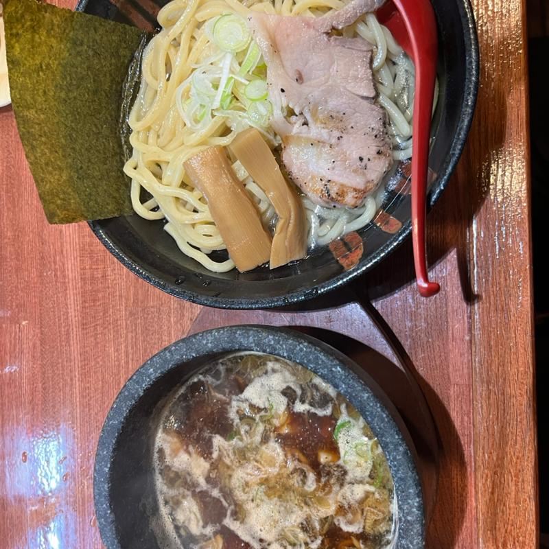 昆布水つけ麺(石焼拉麺 ぶし)