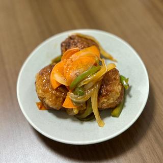 甘黒酢肉団子