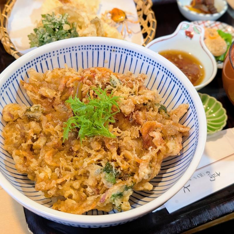 かきあげ付き天ぷら定食(てんぷら 髙七(たかしち))